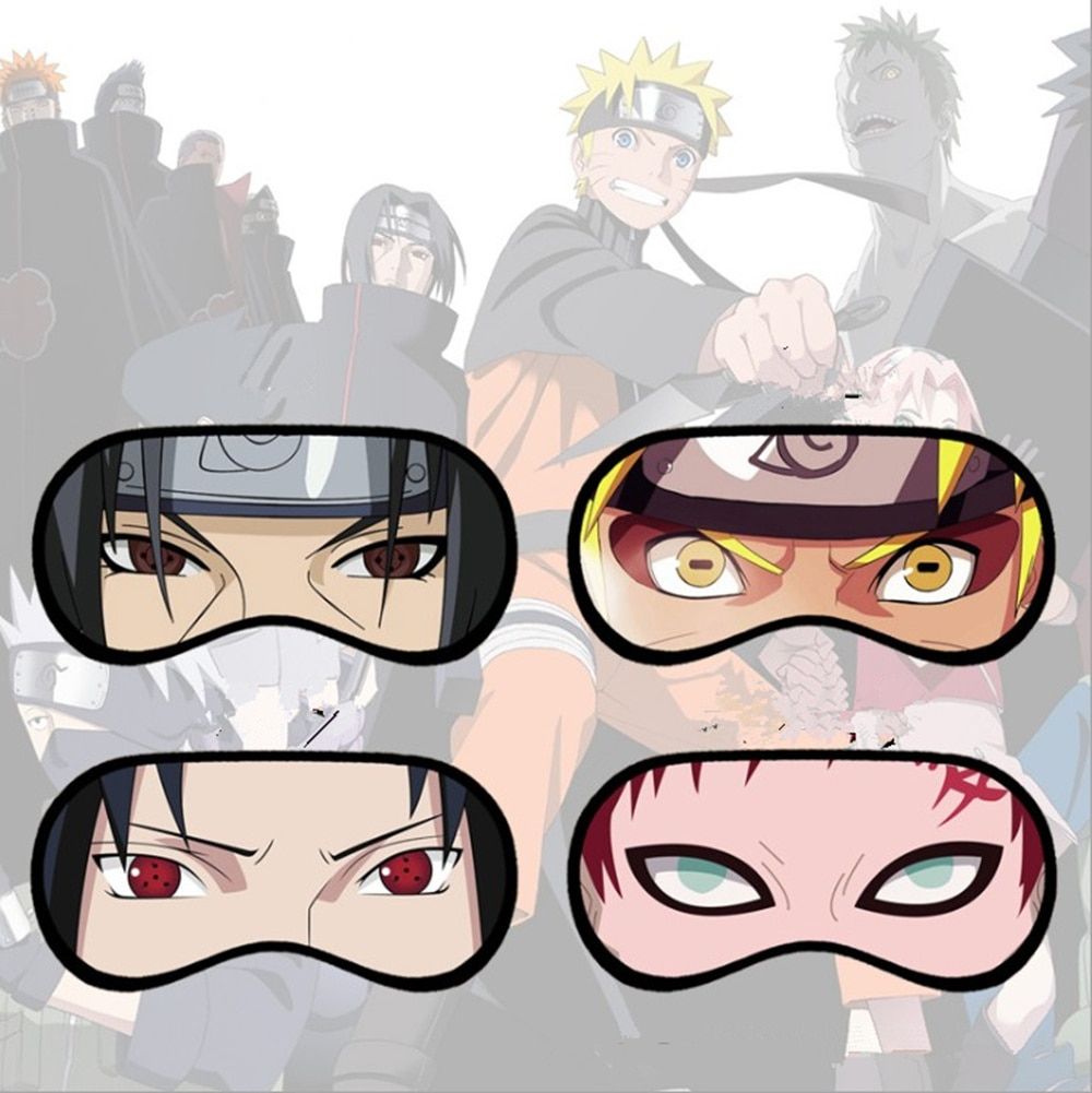 Naruto – Sleeping Masks (4 Styles) Face Masks