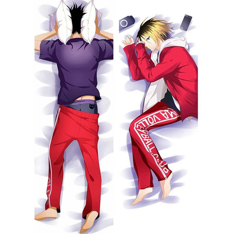 Haikyuu!! Hinata, Tobio, and other characters Dakimakura hugging body pillow covers (11 Designs) Bed & Pillow Covers
