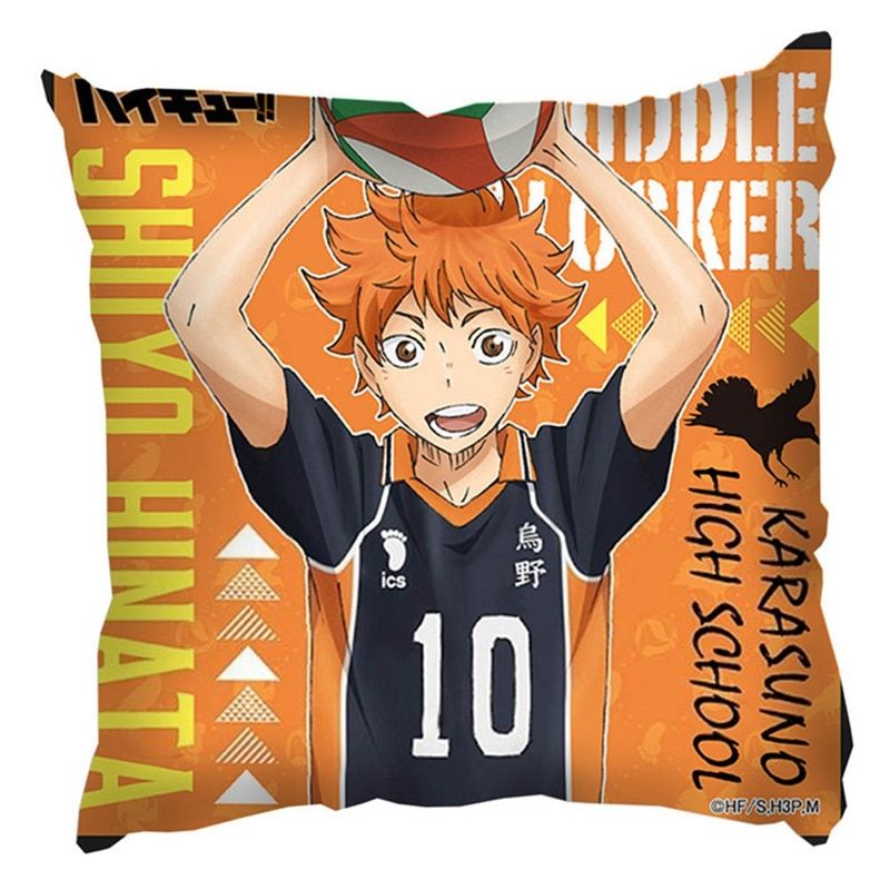 Haikyuu!! Hinata, Tobio, and other Characters Pillowcases and Covers (6 Designs) Bed & Pillow Covers