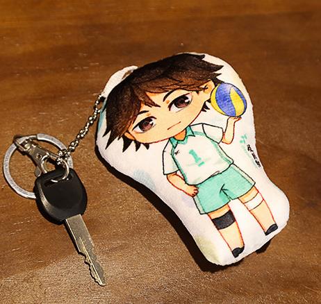 Haikyuu!! – Hinata Shoyo, Tobio, Oikawa, Tooru Anime Figure Plush Keychains Keychains