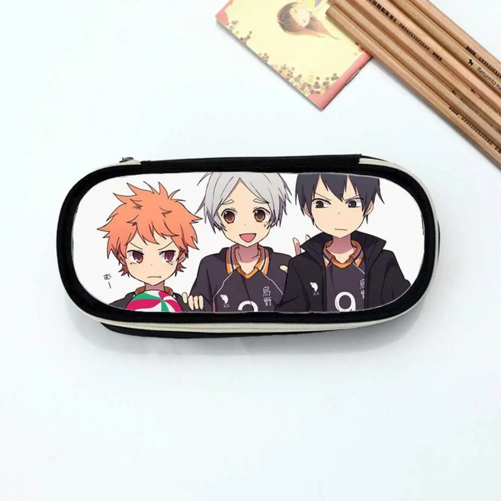 Haikyuu!! – Karasuno Members Large Pencil case including Hinata, Tobio, and Daichi Pencil Cases