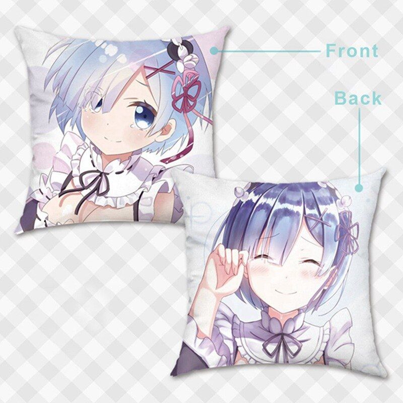 Re:Life In A Different World From Zero – Ram and Rem Pillowcases and Covers (5+ Designs) Bed & Pillow Covers