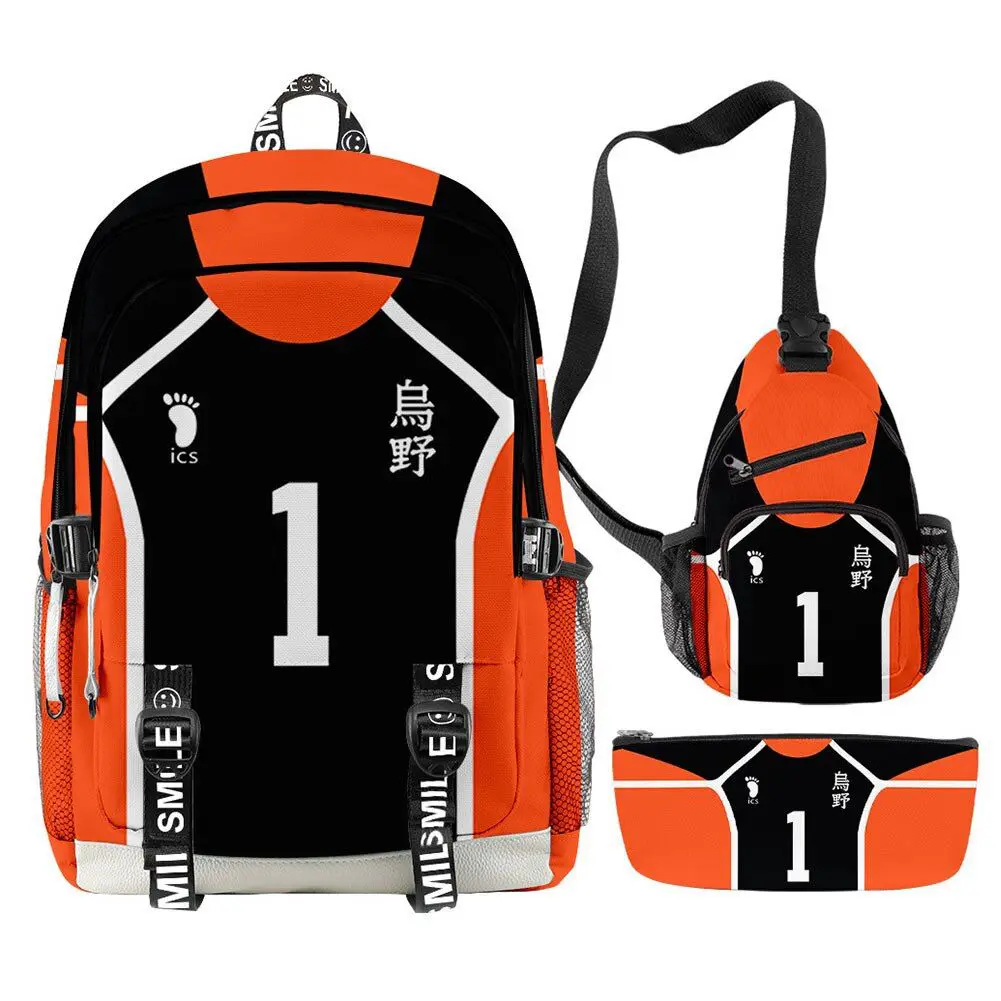 Haikyuu!! – Karasuno Themed Backpacks (6 Designs) Bags & Backpacks