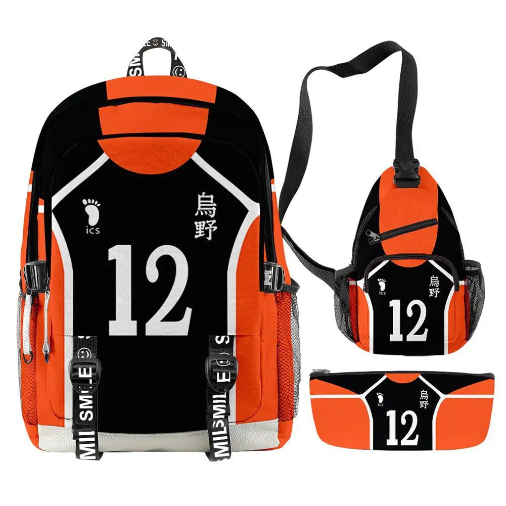 Haikyuu!! – Karasuno Themed Backpacks (6 Designs) Bags & Backpacks