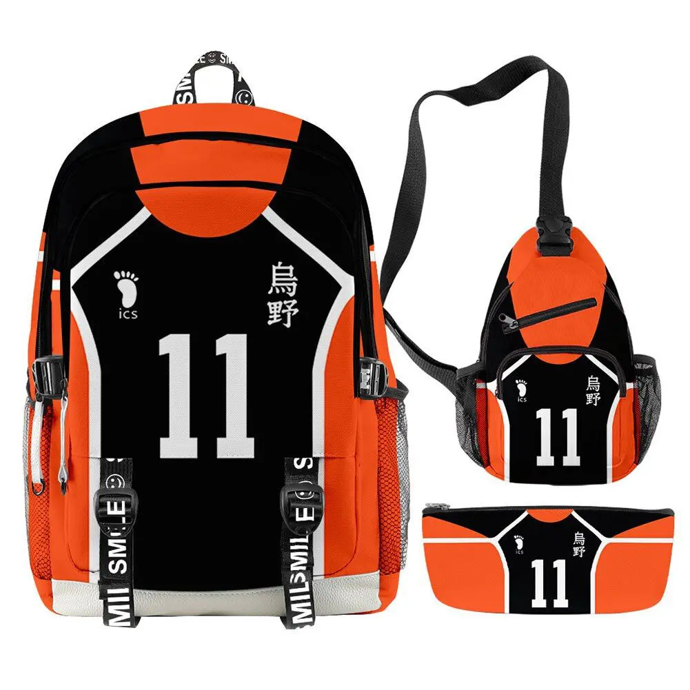 Haikyuu!! – Karasuno Themed Backpacks (6 Designs) Bags & Backpacks