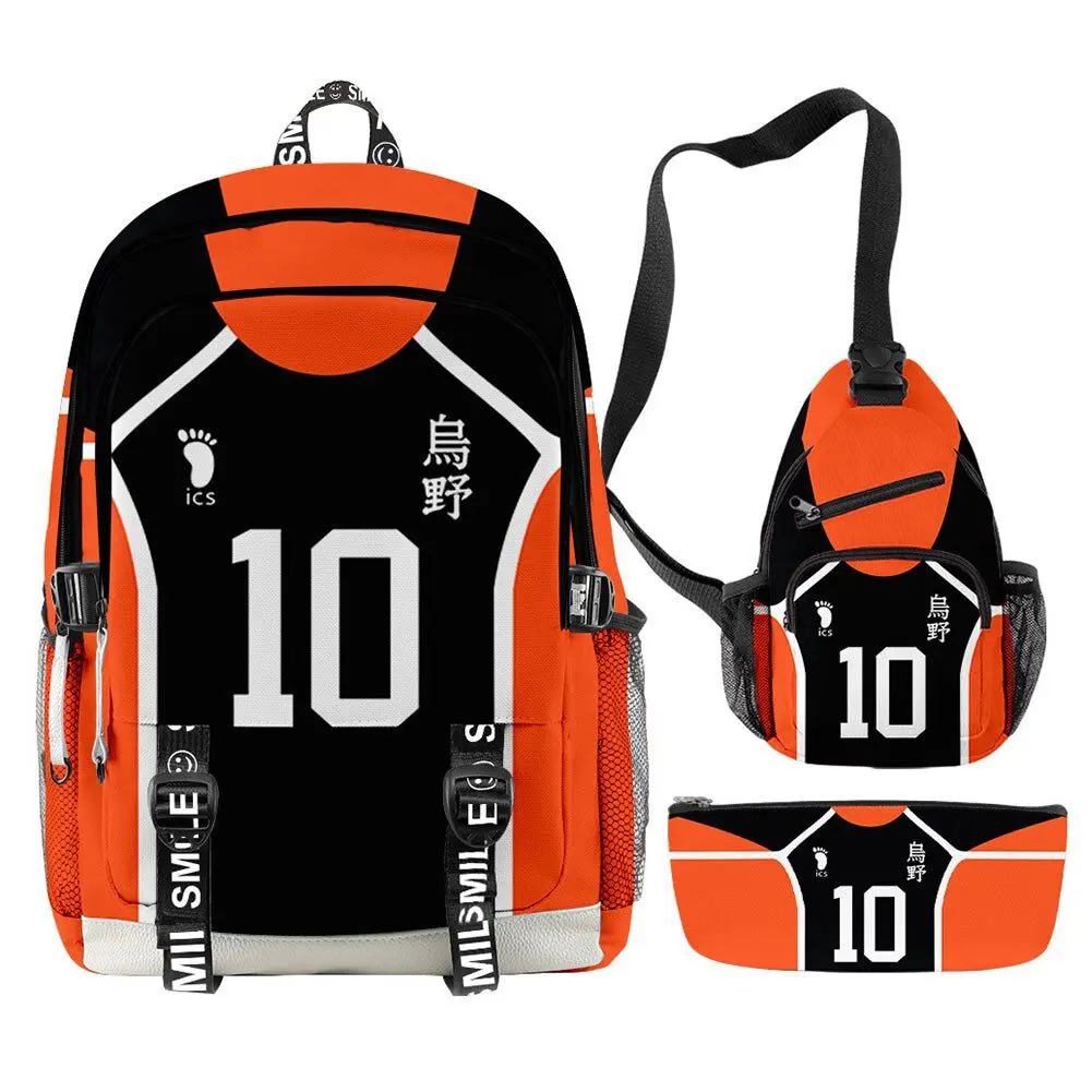 Haikyuu!! – Karasuno Themed Backpacks (6 Designs) Bags & Backpacks