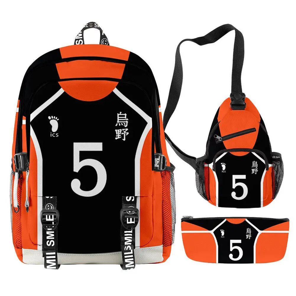 Haikyuu!! – Karasuno Themed Backpacks (6 Designs) Bags & Backpacks