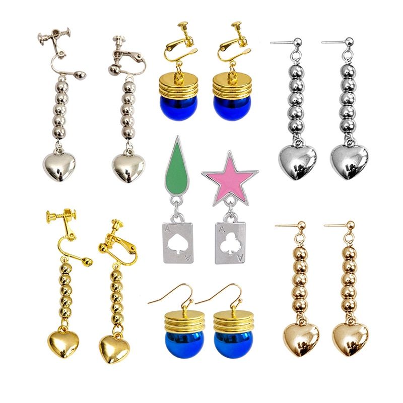 Hunter X Hunter – Hisoka and Kurapika earrings and accessories (10+ Designs) Rings & Earrings