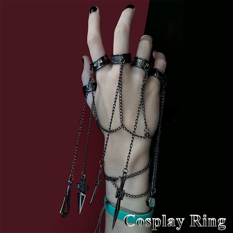 Hunter X Hunter – Kurapika Cosplay Metal Chain with rings (Complete) Cosplay & Accessories