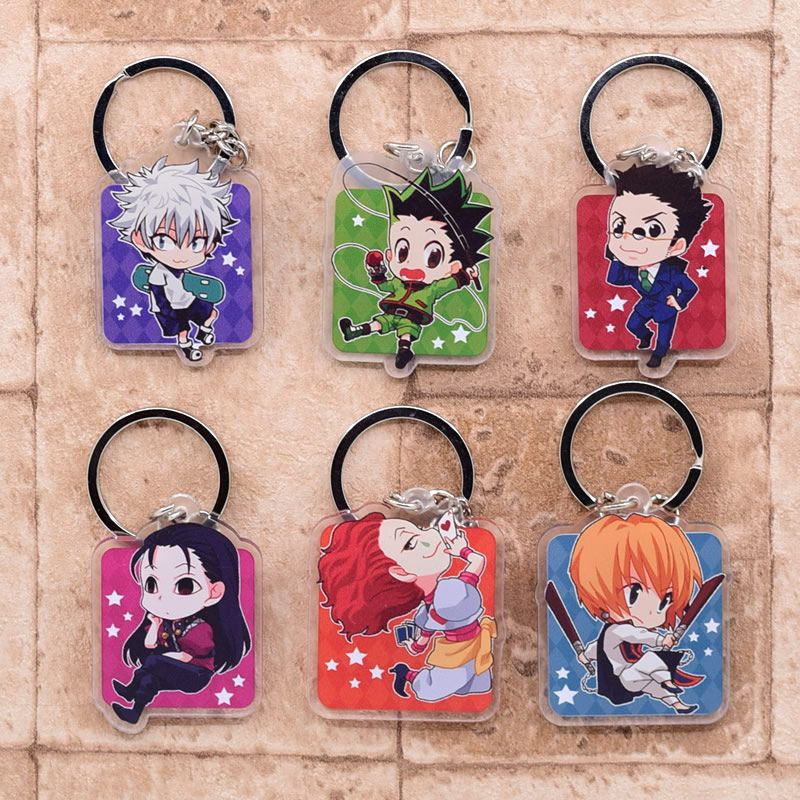 Hunter X Hunter – Cute characters keychains (7 Designs) Keychains