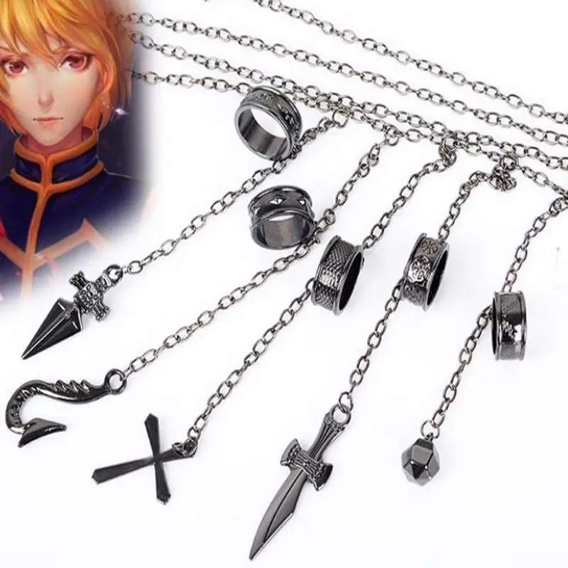 Hunter X Hunter – Kurapika Metal Chain with rings and figures (All fingers) Cosplay & Accessories