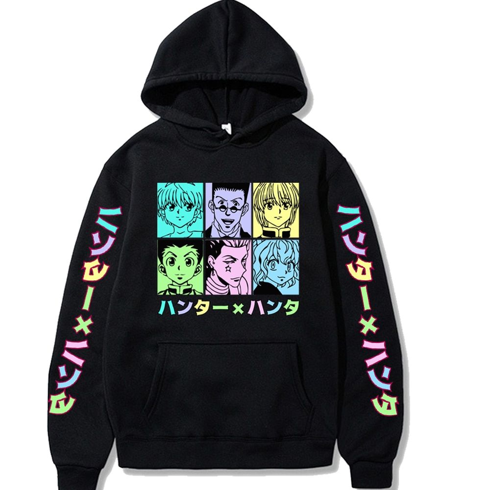 Hunter X Hunter – Japanese Style Characters hoodies (6 Designs) Hoodies & Sweatshirts