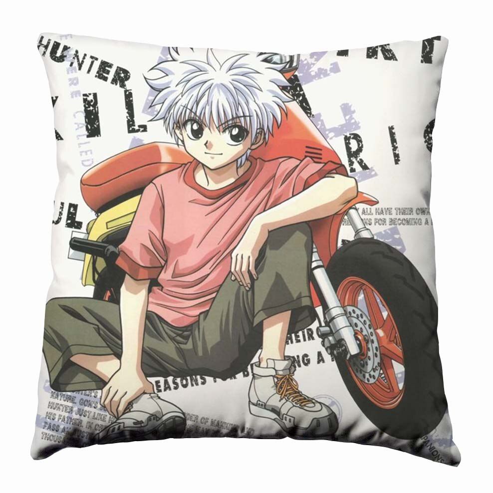 Hunter X Hunter – Silk pillowcases and covers (10+ Designs) Bed & Pillow Covers