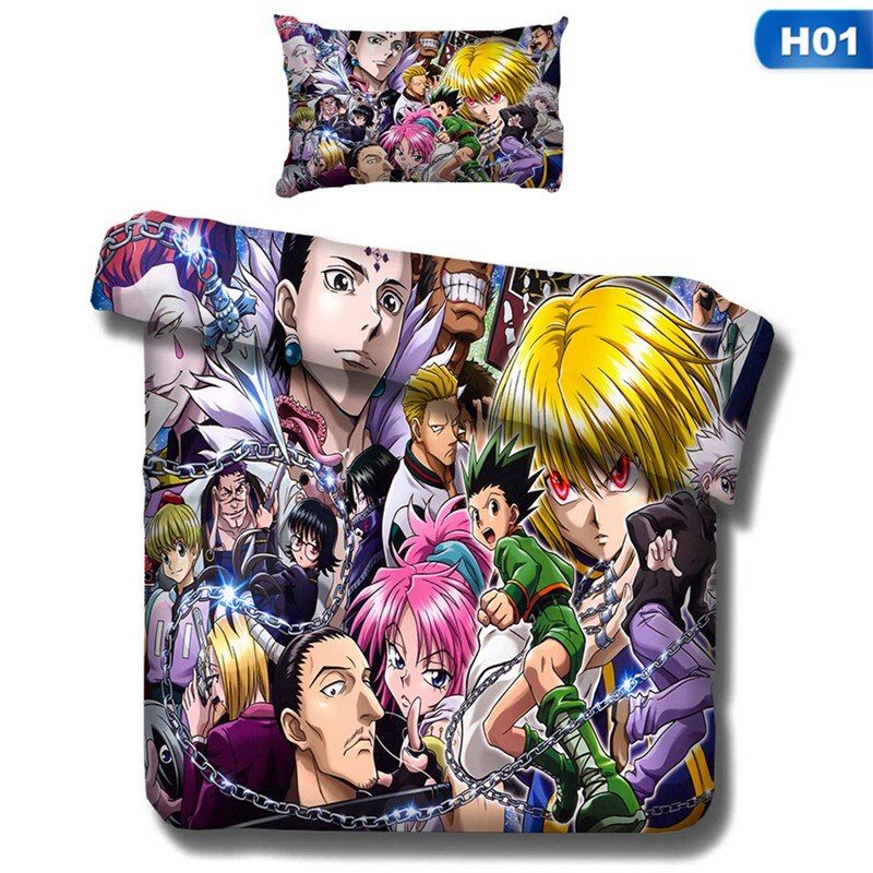 Hunter X Hunter – All characters Beddings and Pillowcases Bed & Pillow Covers