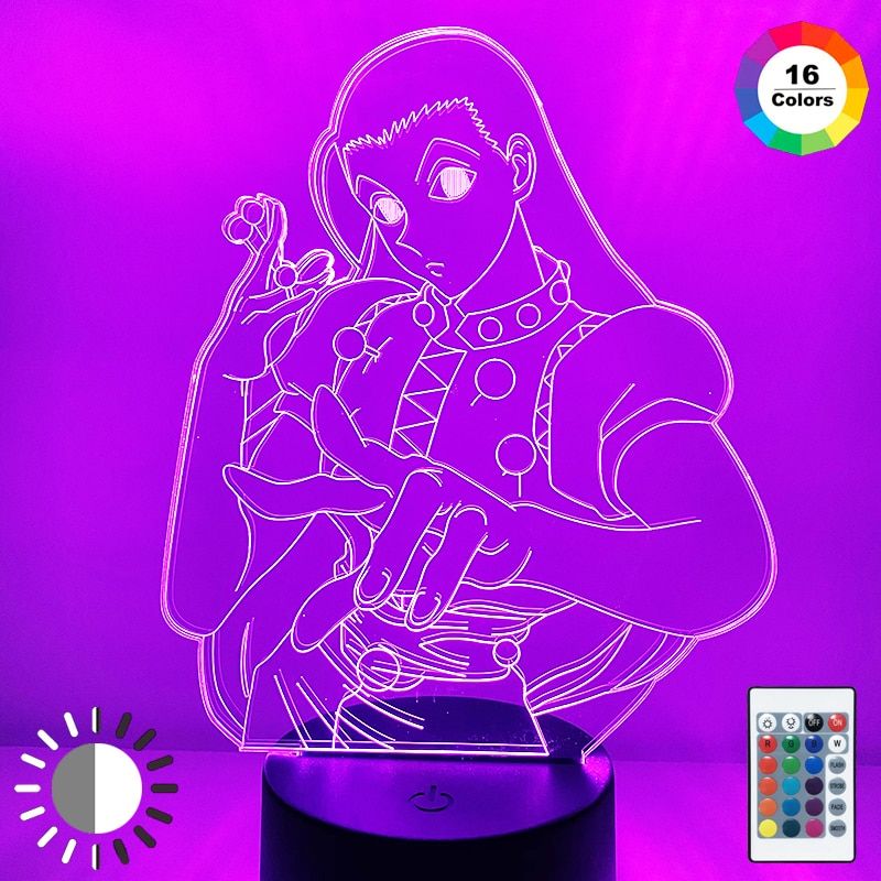 Hunter X Hunter – Different characters lighting lamps (16 colors) Lamps