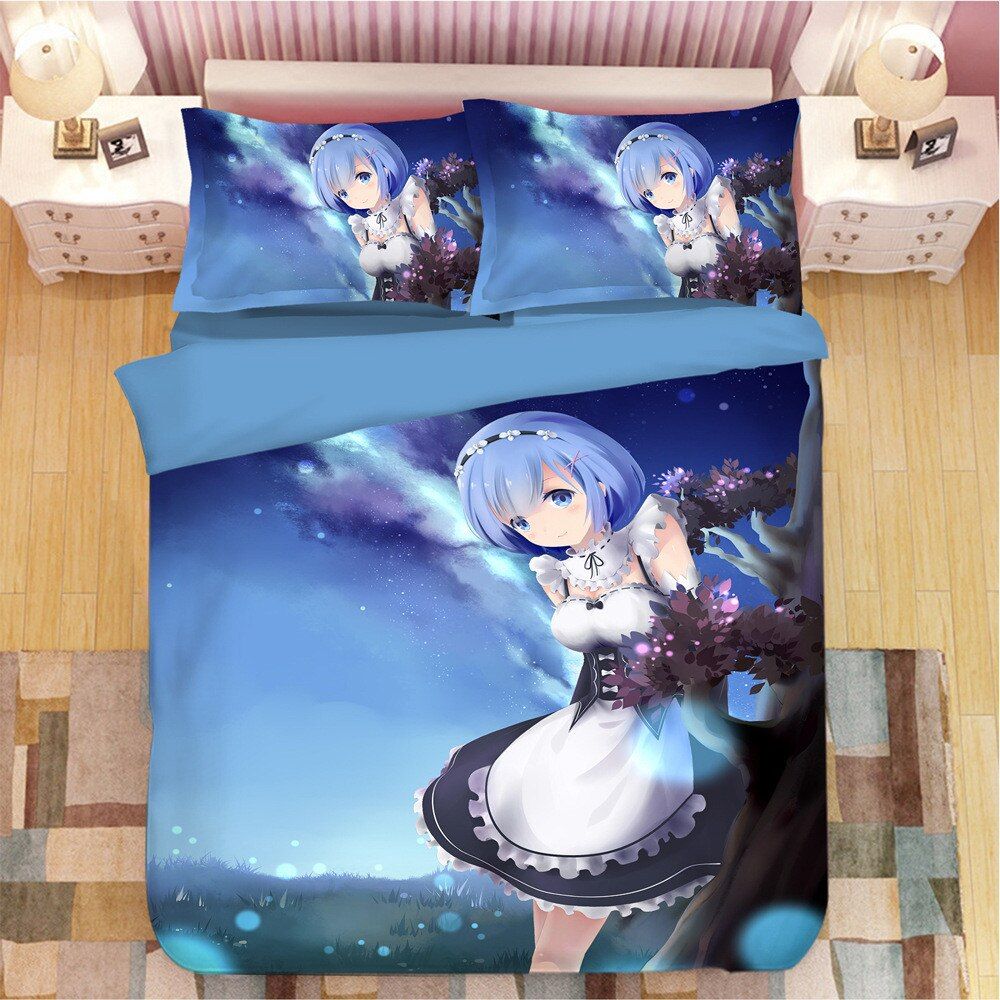 Buy Rezero Starting Life In Another World Ram And Rem Complete Bedding Set 20 Designs 