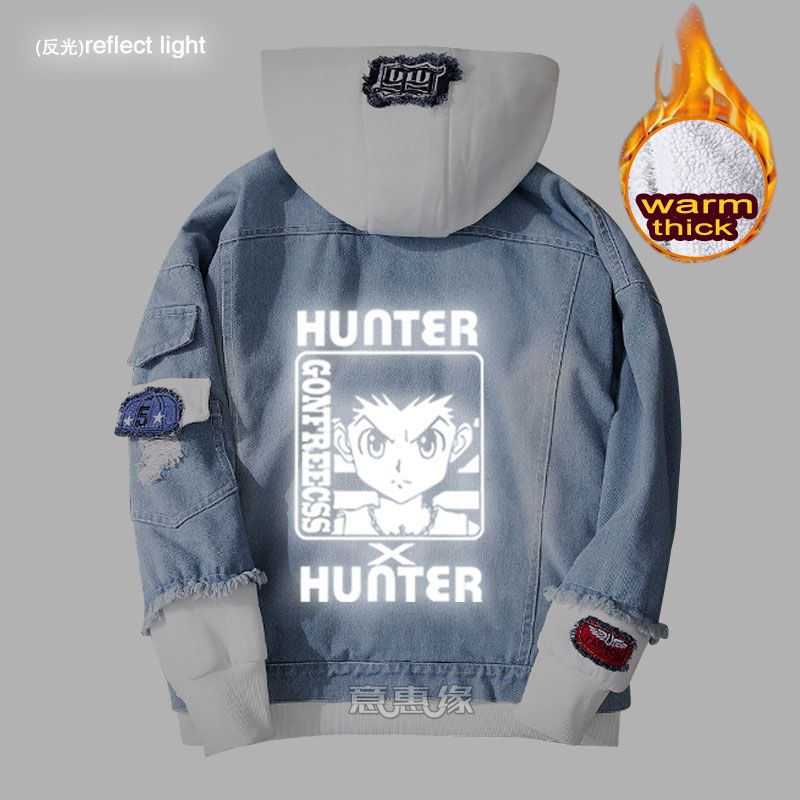 Hunter X Hunter – Cool characters Denim Jackets and Sweatshirts (30 Designs) Jackets & Coats