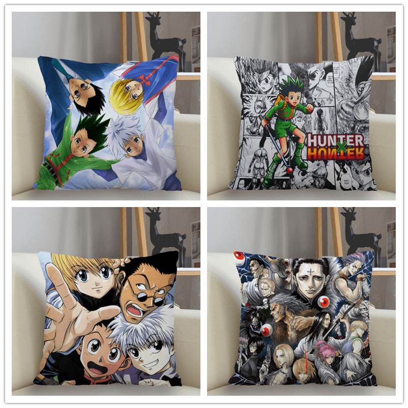 Hunter X Hunter – Characters printed Pillowcases and Covers (25+ Designs) Bed & Pillow Covers