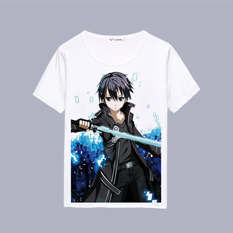 Sword Art Online – All characters Short sleeves T-Shirts (20+ Designs) T-Shirts & Tank Tops