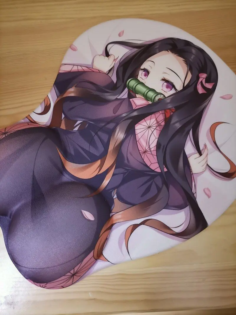 Demon Slayer – Nezuko Mouse Pads (Premium Quality) Keyboard & Mouse Pads