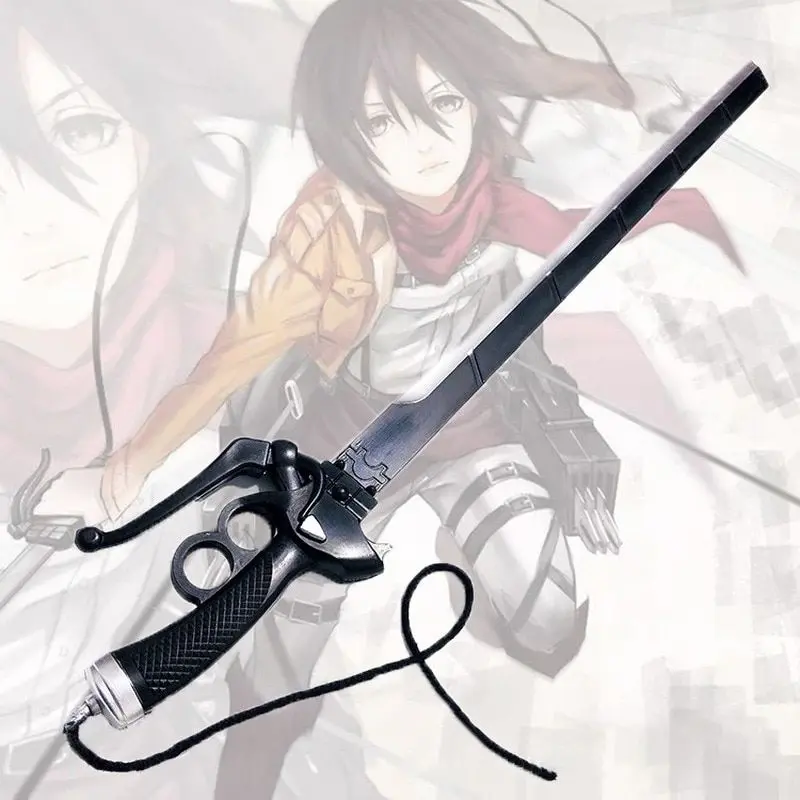 Attack on Titan – Eren and Mikasa Double Knife Sword Cosplay & Accessories
