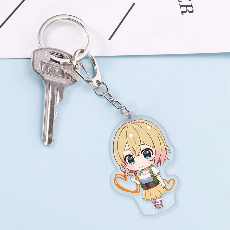 Rent a Girlfriend – Female Characters Keychains (5 Designs) Keychains