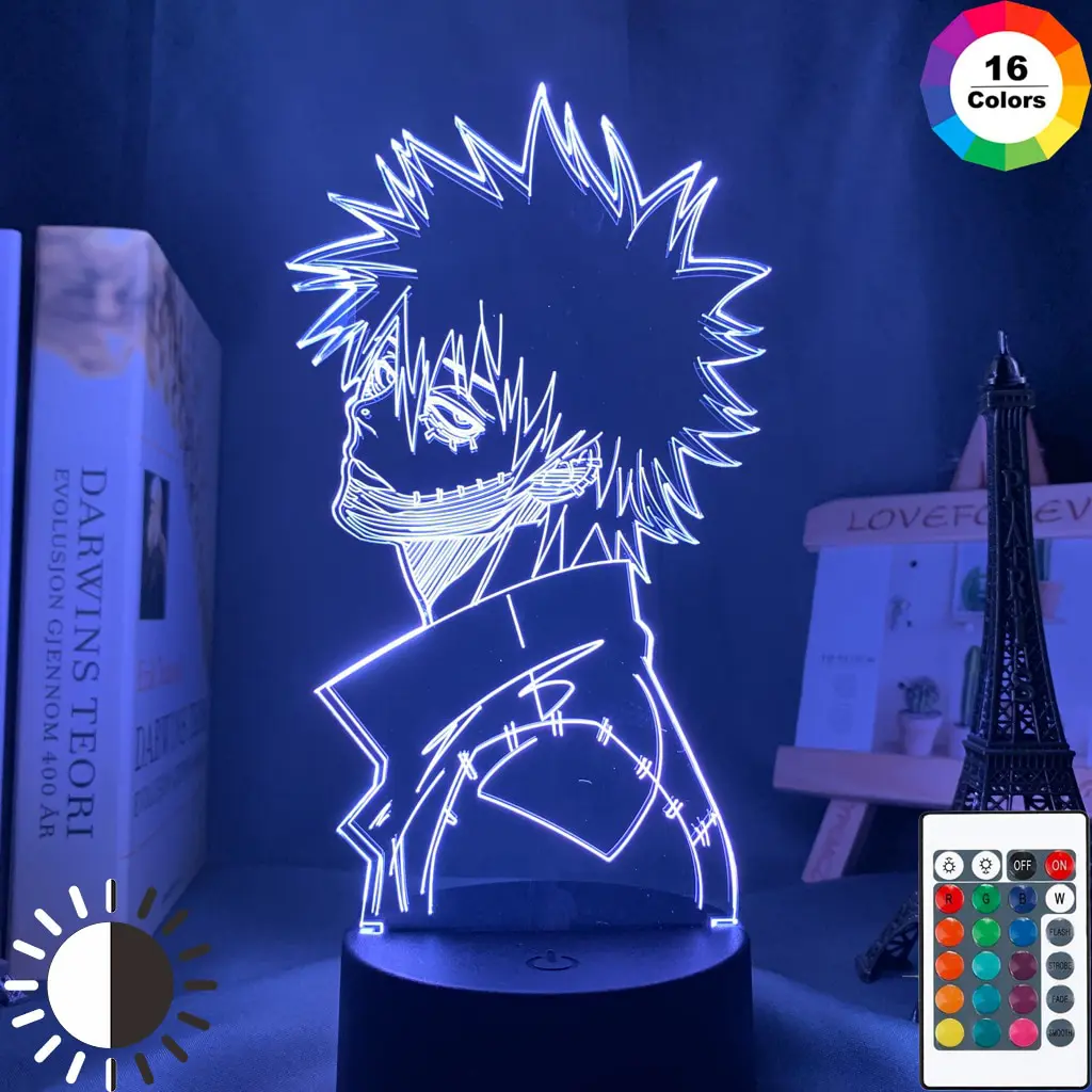 My Hero Academia – Dabi 3D Lighting Lamp (9 Designs) Lamps