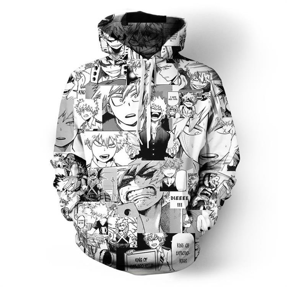 My Hero Academia – All-in-One characters 3D Printed Hoodies (15 Designs) Hoodies & Sweatshirts