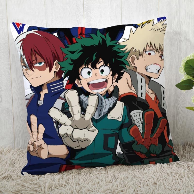 My Hero Academia – All Characters Pillow covers (25+ Designs) Bed & Pillow Covers