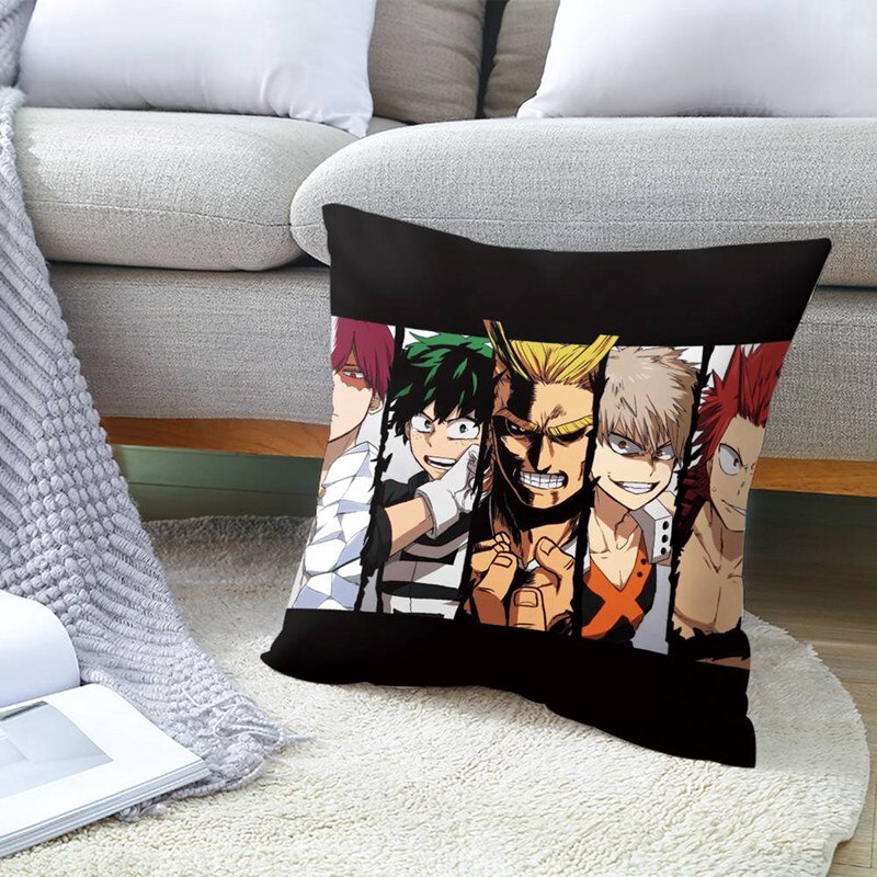 My Hero Academia – All Characters Pillow covers (9 Designs) Bed & Pillow Covers
