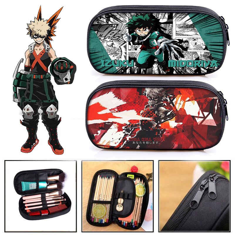 My Hero Academia – Different characters Pencil cases (30 Designs) Pencil Cases