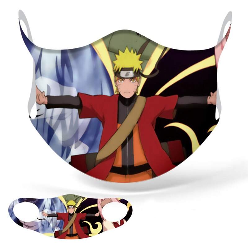 Naruto – Different characters and Logos Face Masks (10+ Designs) Face Masks