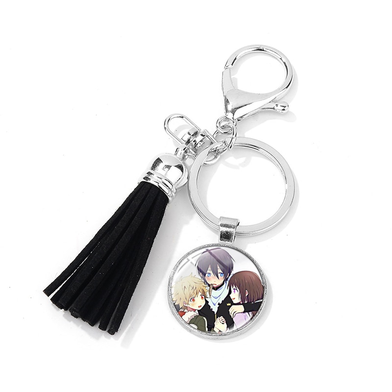 Noragami – All Characters Glass Keychains (25 Designs) Keychains