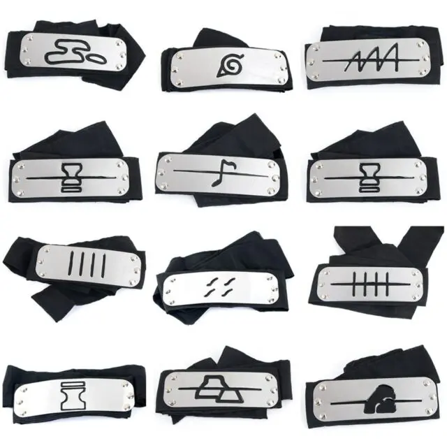 All Village Headbands In Naruto - Naruto Headbands