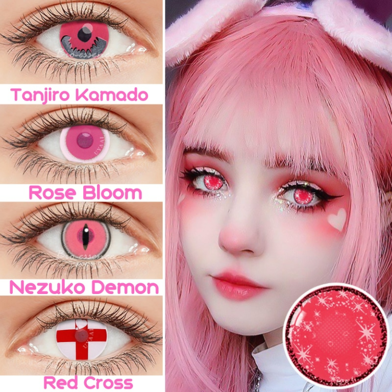 Buy Different Anime Characters Cosplay Eye Contact Lenses 7 Colors   100182 R2wmby 768x768 