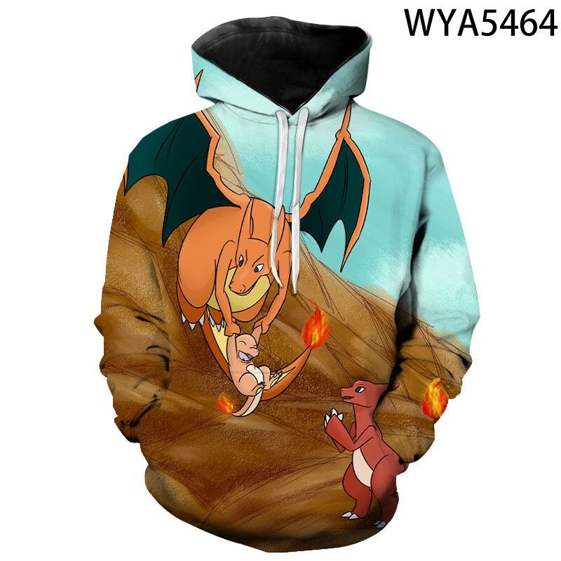 Buy Pokemon - Different Amazing Pokemons Themed Hoodies (15 Designs ...