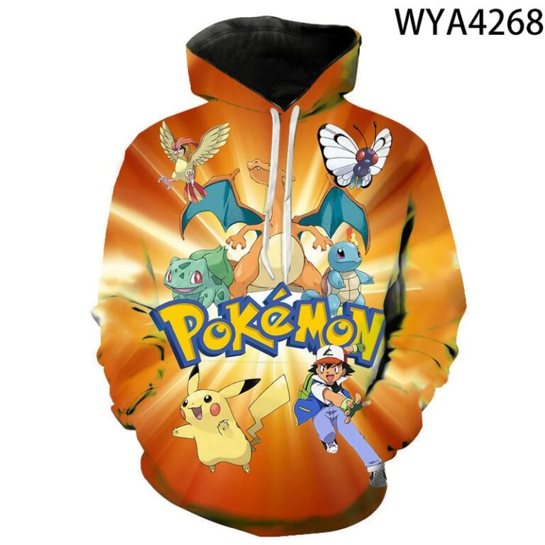 Buy Pokemon - Various Cute Pokemons Themed Warm Hoodies (15+ Designs ...