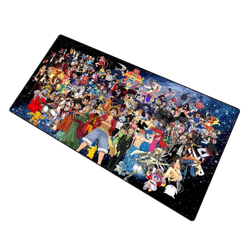 One Piece – All-in-One Characters Themed Large RGB Mousepads (15+ Designs) Keyboard & Mouse Pads