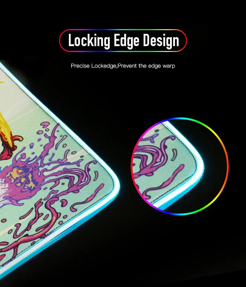 One Piece – All-in-One Characters Themed Large RGB Mousepads (15+ Designs) Keyboard & Mouse Pads