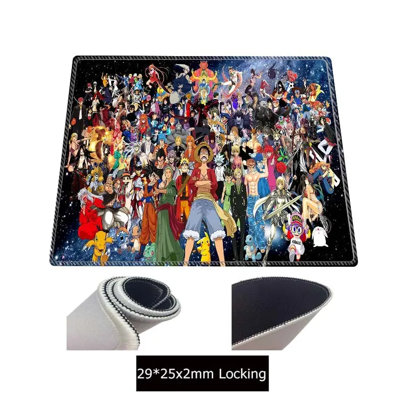 One Piece – All-in-One Characters Themed Large RGB Mousepads (15+ Designs) Keyboard & Mouse Pads
