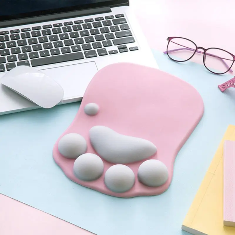 Soft Cat Paw Mouse Pad (3 Different Colors) Keyboard & Mouse Pads