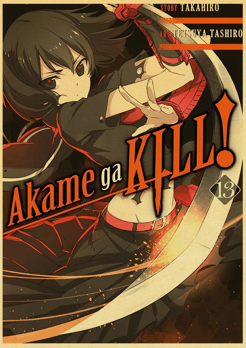 Akame ga Kill! – Different Characters Posters and Wallpapers (20+ Designs) Posters