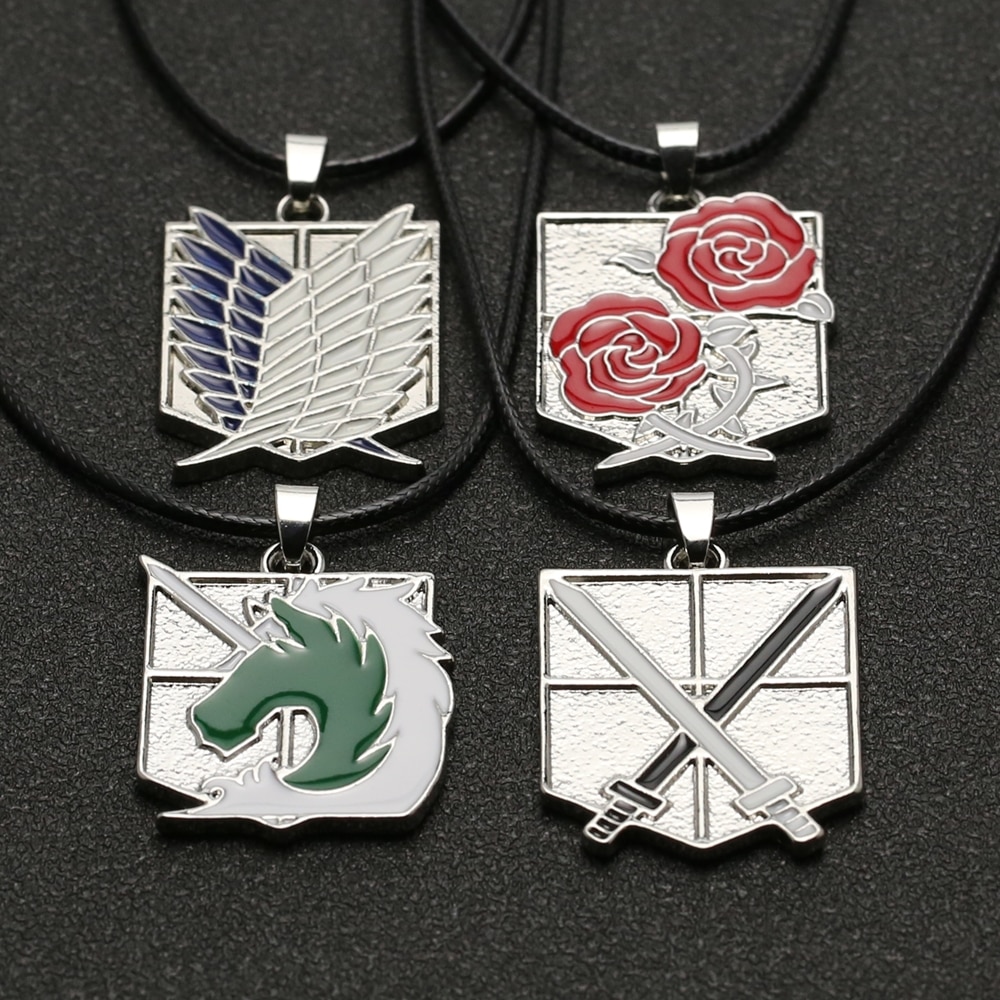 Attack on Titan – Different Amazing Signs and Logos Themed Necklaces (5 Designs) Pendants & Necklaces