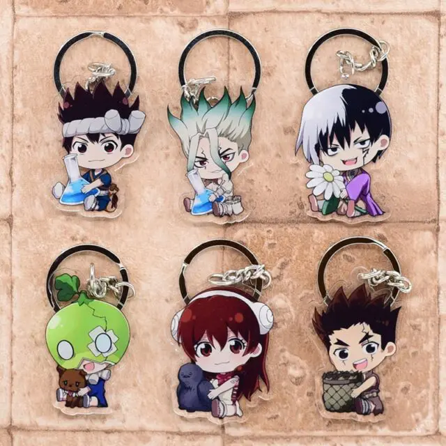 Buy Dr. Stone - Different Characters themed Keychains (10+ Designs ...