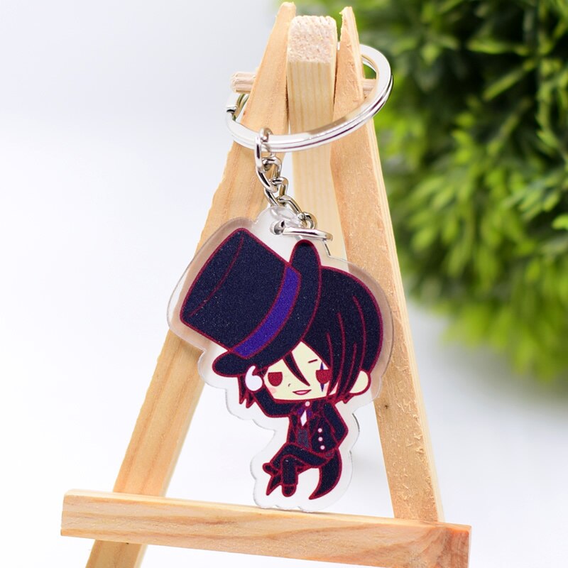 Black Butler – Different Characters Cute Keychains (6 Designs) Keychains