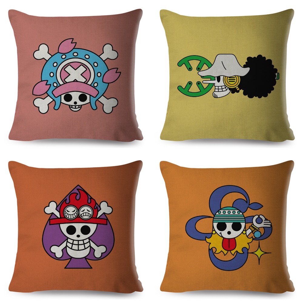 One Piece – Different Characters Pillow Covers (15+ Designs) Bed & Pillow Covers