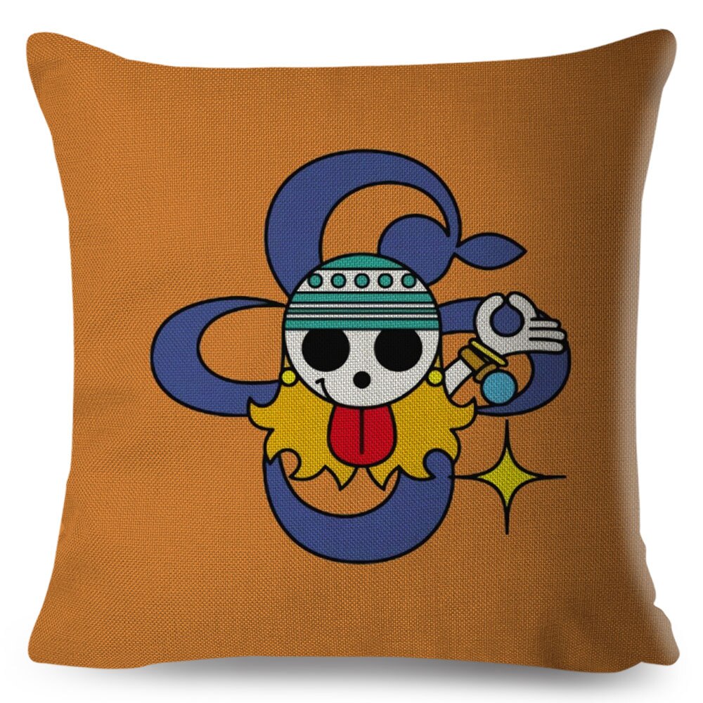 Buy One Piece - Different Characters Pillow Covers (15+ Designs) - Bed ...