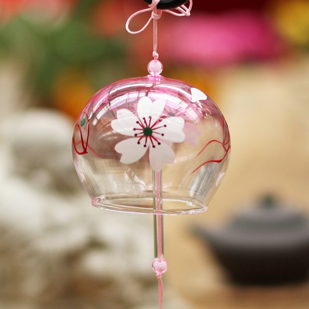 Japanese Traditional Wind Glass Chimes (4 Designs) Cosplay & Accessories
