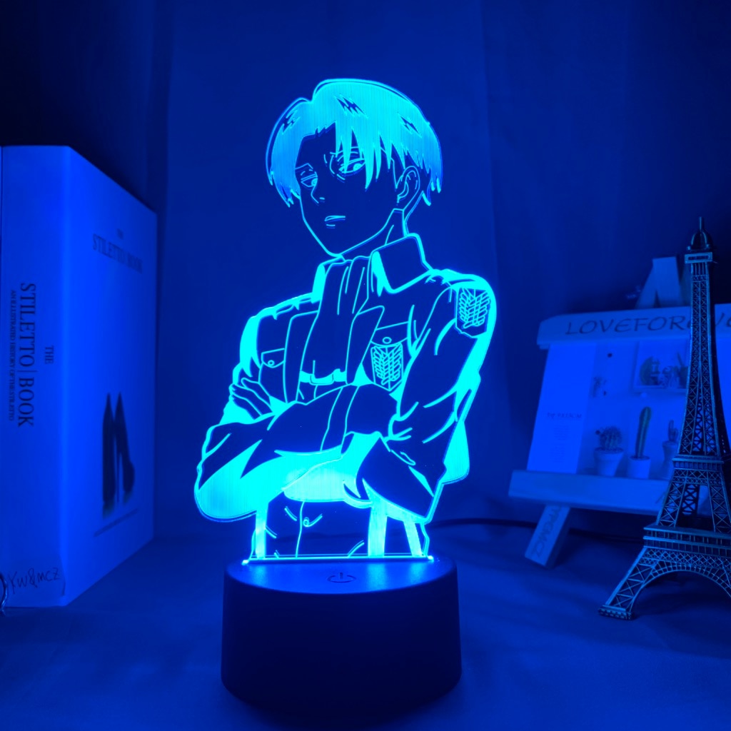 Attack on Titan – Different Characters LED Lighting Lamps (7/16 colors) Lamps