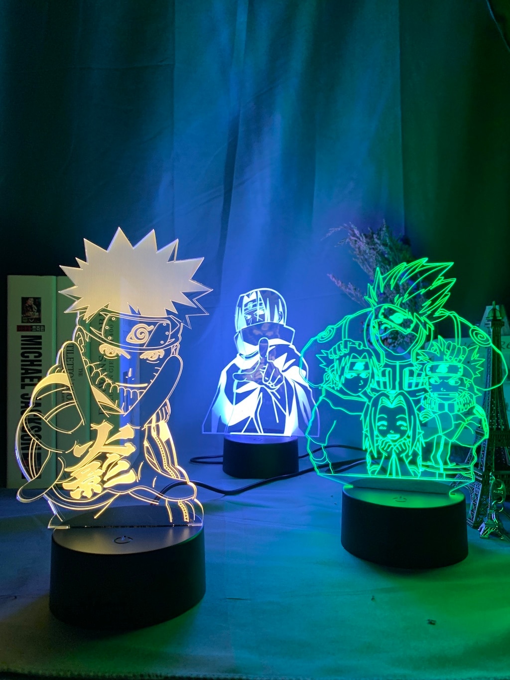 Naruto – Different Characters LED Lighting Lamps (7/16 colors) Lamps